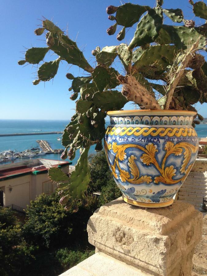 Casa Con Vista Panoramica Sciacca Exterior foto