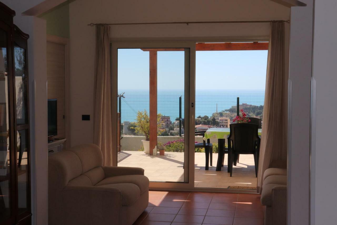 Casa Con Vista Panoramica Sciacca Exterior foto